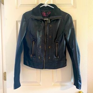 Faux Leather Jacket